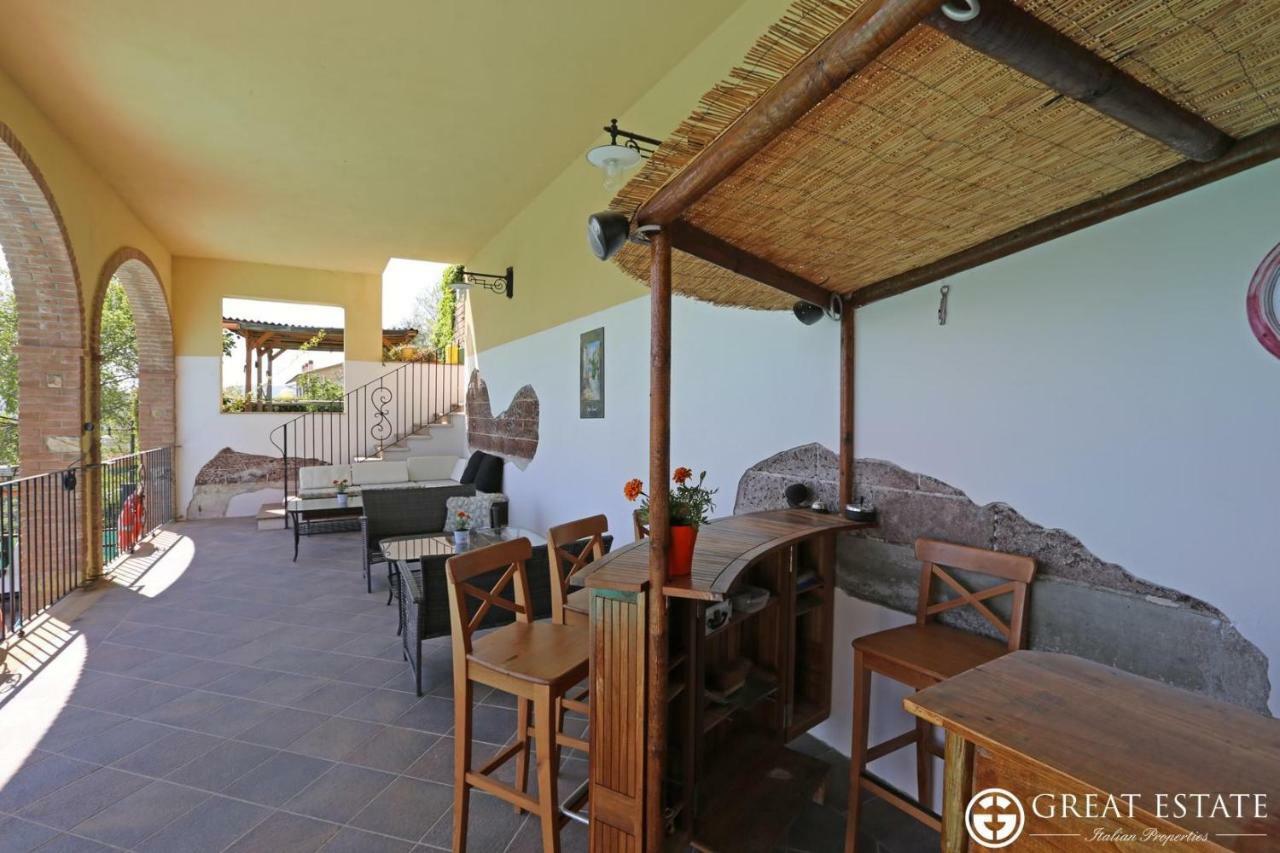 Apartmán Lo Scricciolo Montecastelli Pisano Exteriér fotografie